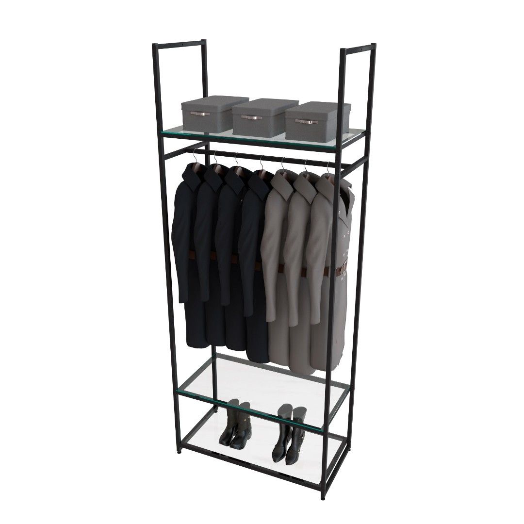 Стеллаж для одежды в силе Лофт A2290-14