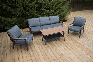 "Крокус" лаунж-зона 5-местная из алюминия