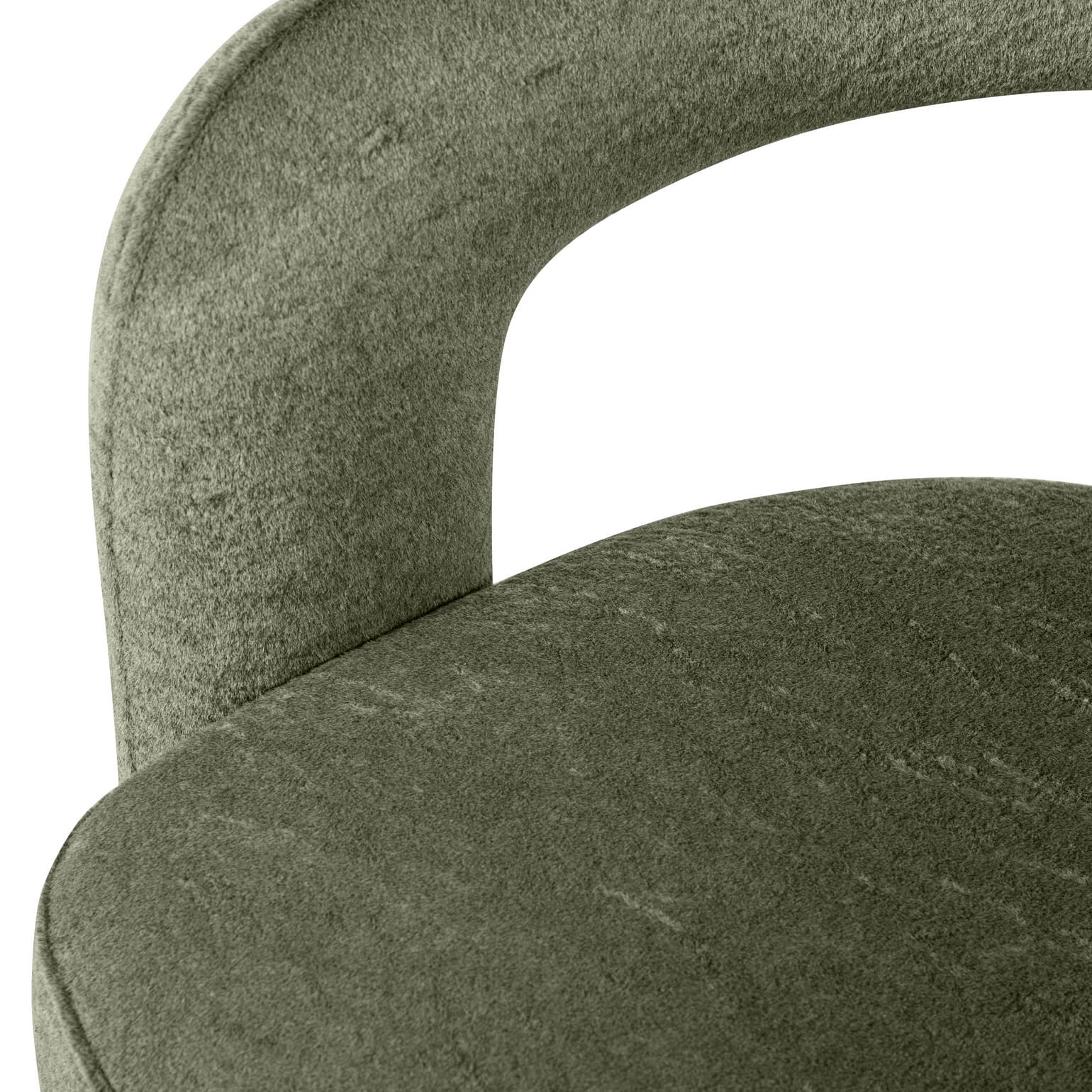 Полукресло Энджи, микромех Plush green