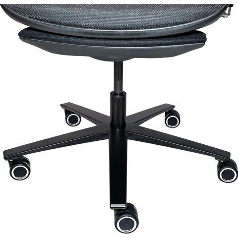 Кресло ATRONE (АТРОН) "Optimus ER-707", адаптивный механизм со слайдером, сетка, черный/серый, 532967