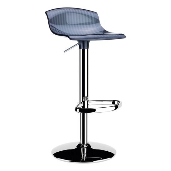 Стул прозрачный барный Aria