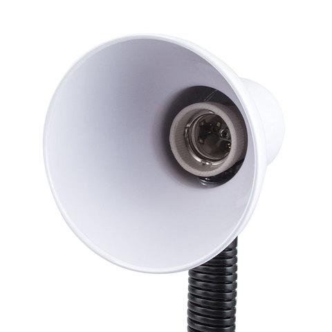 Настольная лампа / светильник SONNEN OU-503, на подставке, цоколь Е27, "Мяч", белый, 236675