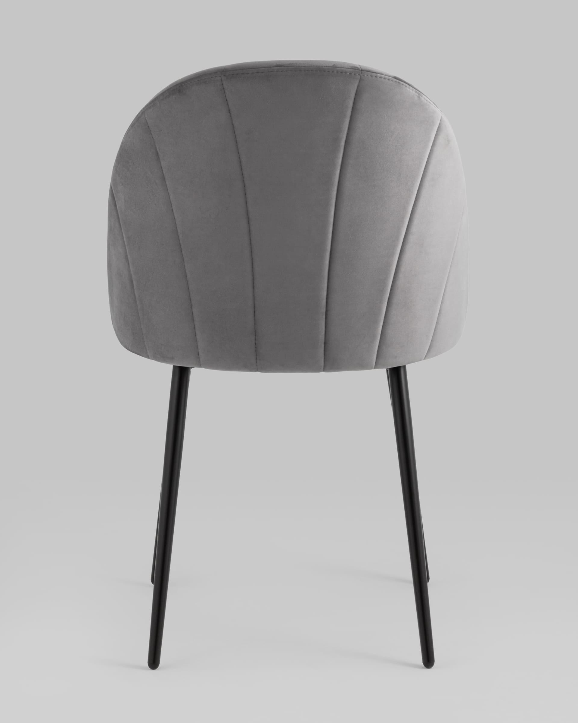 Стул Логан NEW велюр серый