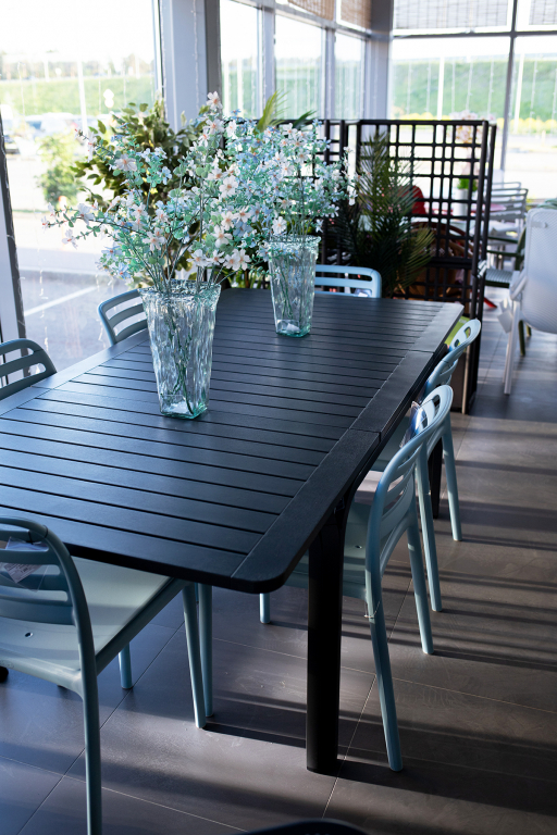 Стул пластиковый Costa Bistrot голубой