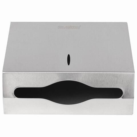 Диспенсер для полотенец LAIMA PROFESSIONAL INOX, (Система H2), нержавеющая сталь, матовый, 605694