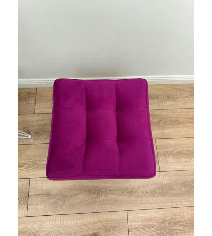 Банкетка Марсей 40-44 с полкой (фуксия/черный)