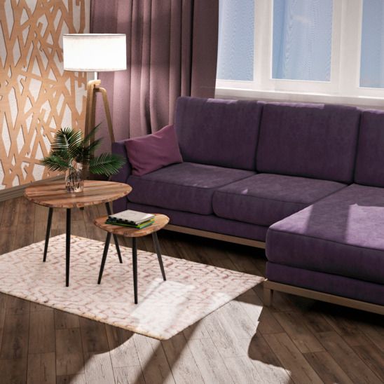 Кофейный столик Финика M Дуб бомонт лофт