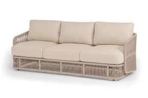 "Альбано" диван 3-местный плетеный из роупа