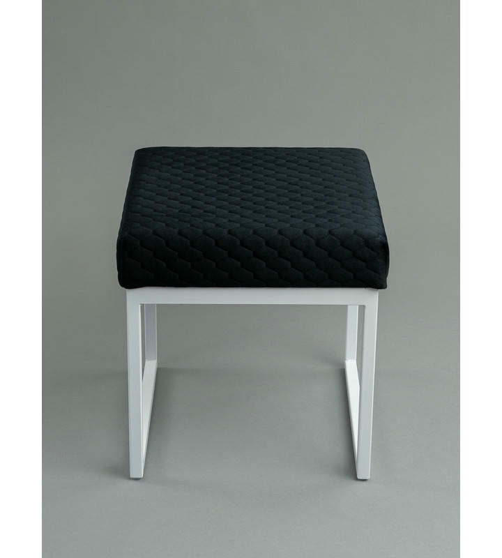 Банкетка Марсей 40-44 (черный/белый)