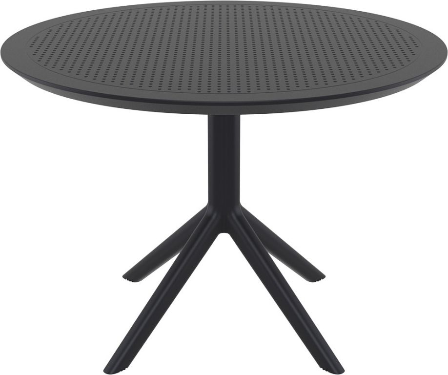 Стол пластиковый Sky Table Ø105 черный
