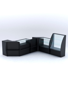 Комплект прилавков "СЭНДИ" №3, Черный