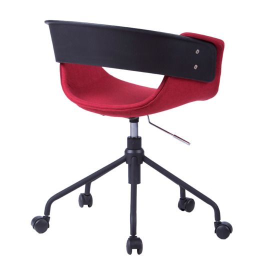 Кресло Swing, черный/винный