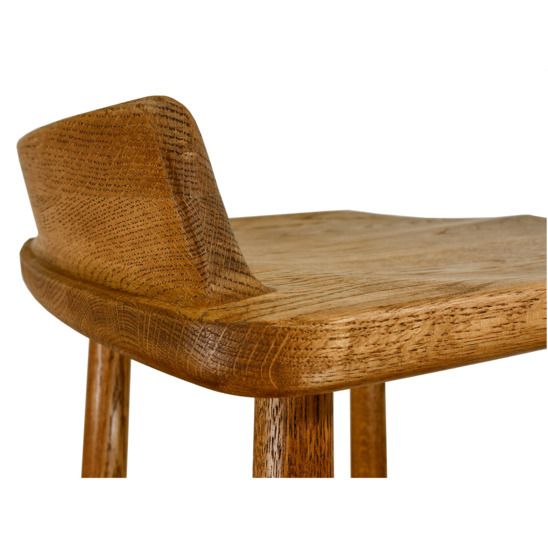 Стул барный Долтон дуб, тон Темное масло