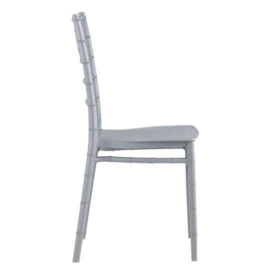 Стул Кьявари Bride пластик серебряный