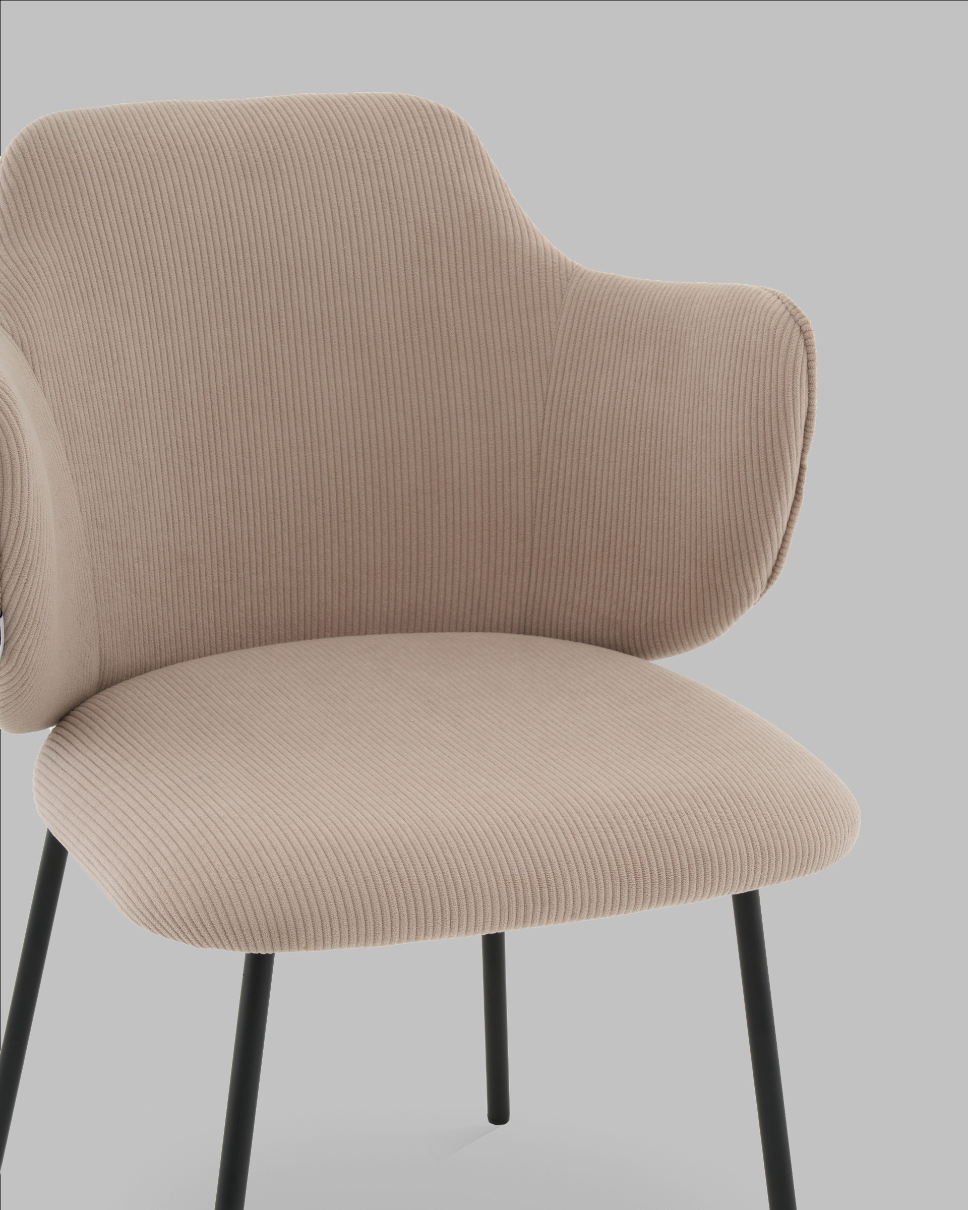 Стул Джиннет NEW велюр бежевый 2 шт.