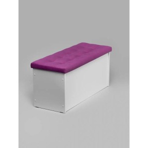 Банкетка ПВЗ-900 прямая Велюр (фуксия)
