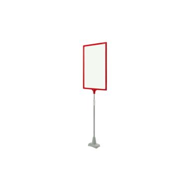 Стойка на магните MAG-XL-BASE с PFT-A4, высота 350-550 мм, цвет красный