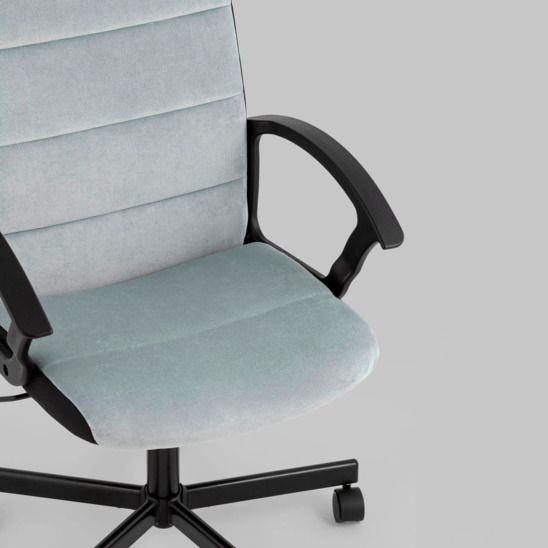 Компьютерное кресло TopChairs ST-TRACER, серо-голубой