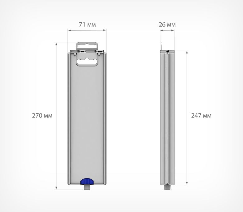 Противокражный бокс – сейфер EUROBOX-SLIM
