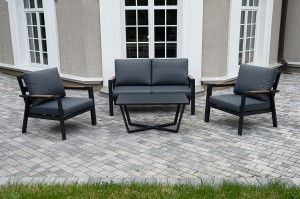 "Орхидея" лаунж-зона 4-местная из алюминия