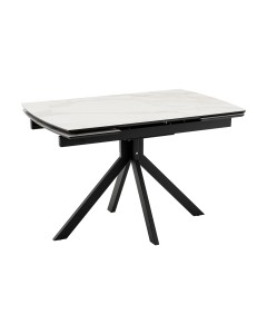 Стол Галац 120*80 см столешница стекло белое