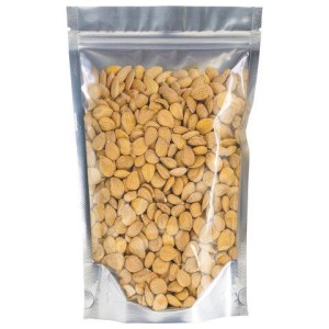 Пакеты дой-пак с замком ZIP LOCK, металлизированная + прозрачная стенка, 120х200 + 40 мм, КОМПЛЕКТ 100 штук, 70 мкм, BRAUBERG, 700683