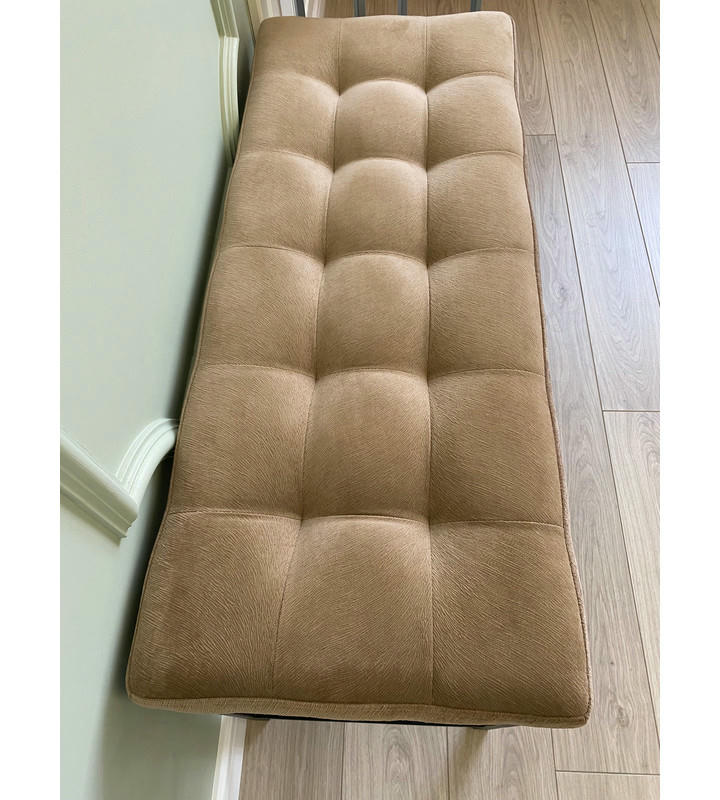 Банкетка Сканди-96-2 (светло-коричневый/серый)