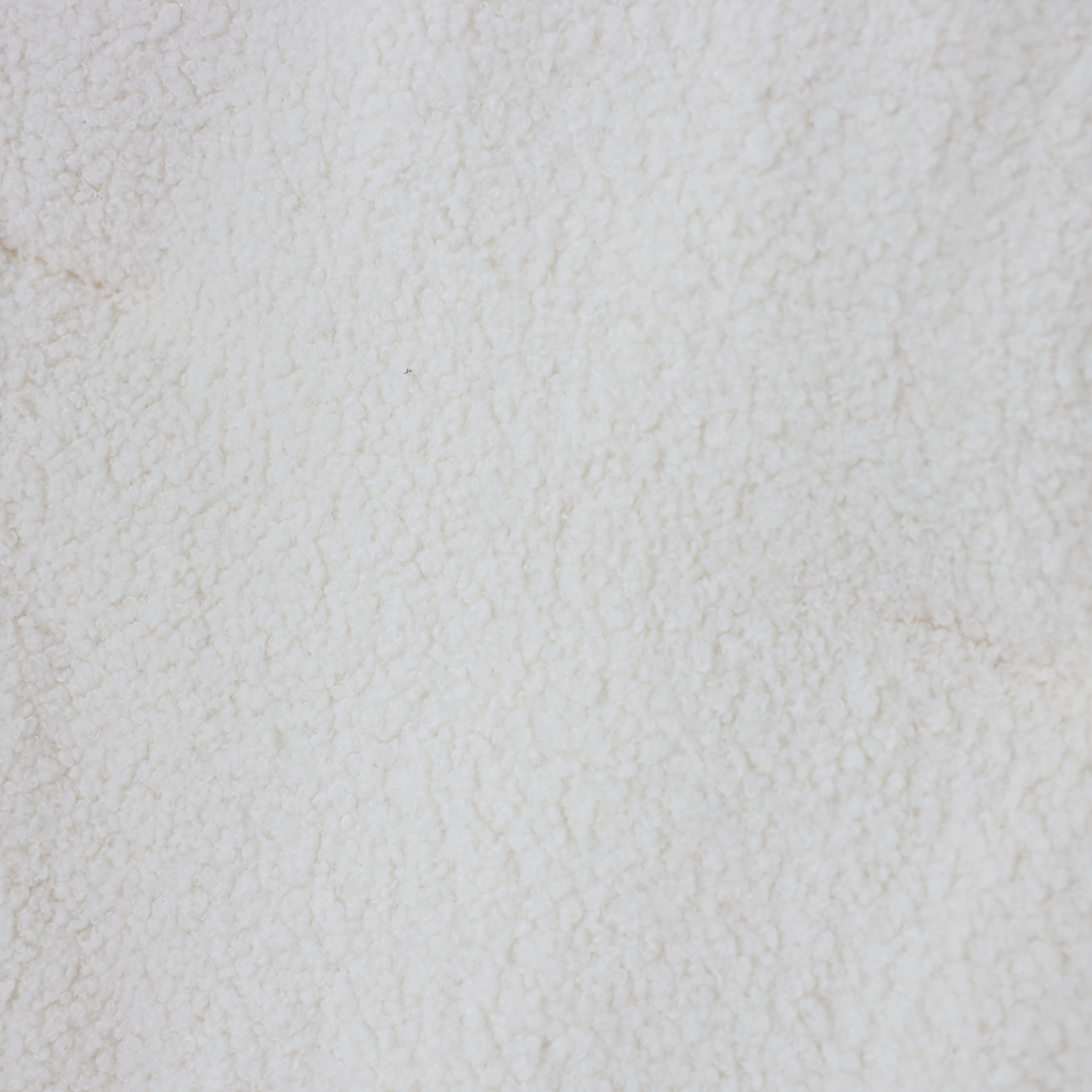 Кресло складное Maggy, белый, искусственный мех