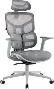 Эргономичное кресло Everprof Alfa Grey (Альфа Грэй) Сетка Серый