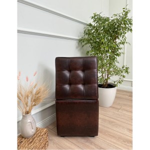 Пф-400-Я Кожа (коричневый крокодил)