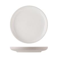 Блюдо STONE CLAY, керамика, белый, d21*3см