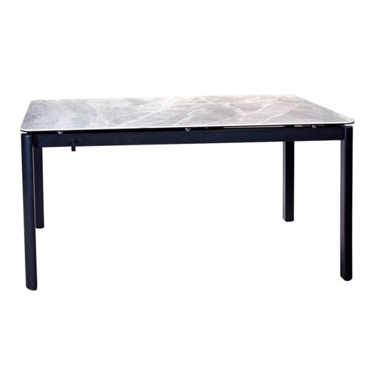 Стол Alpha 160, испанская керамика светлая