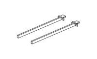 Комплект траверс приставного элемента L1000мм Metal System Style (аксессуар) БМ.КТП-100