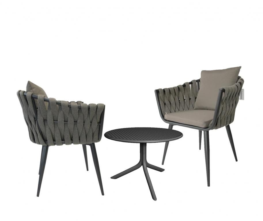 Комплект мебели Step + Step Mini Verona антрацит, темно-коричневый