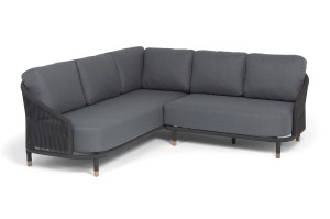"Верона" диван модульный плетеный из роупа