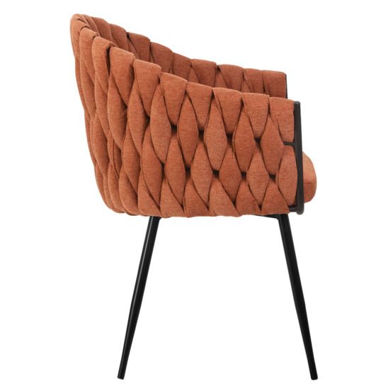 Cтул БРЮССЕЛЬ, рогожка оранжевая