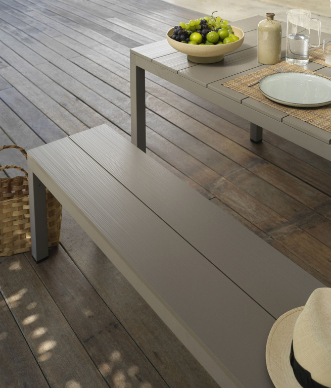 Скамейка металлическая Rio Bench тортора