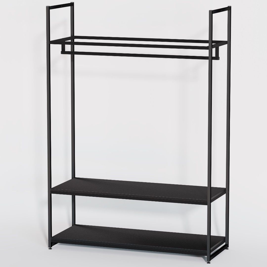 Стеллаж для одежды в стиле Лофт A17120-09 (170х120х45)