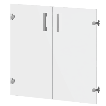 Комплект стеклянных дверей Арго А-302.С.Ф Прозрачный