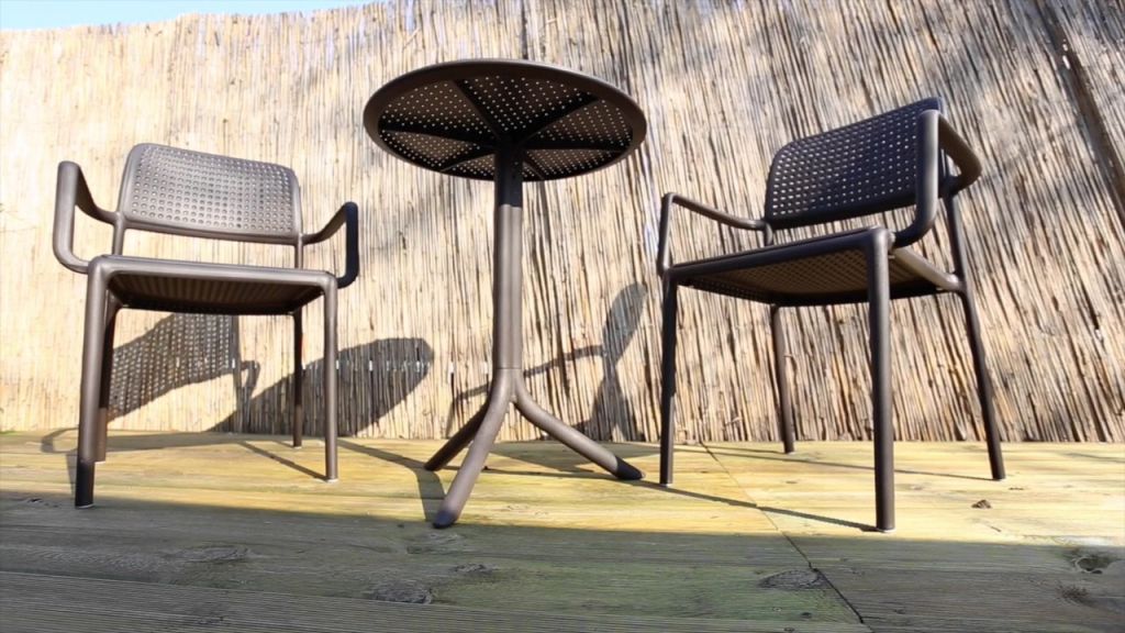 Стол пластиковый обеденный Step + Step Mini кофе