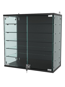 Витрина "АТРИУМ" настенная №1-2Г, Черный