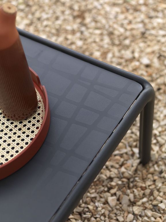 Столик пластиковый кофейный Komodo Tavolino антрацит