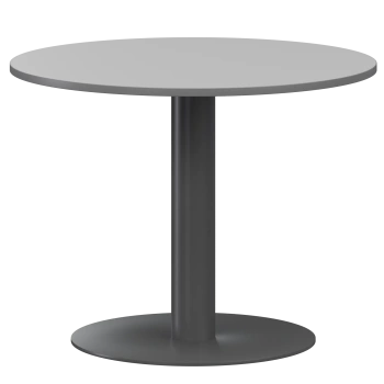 Стол круглый Арго-М АМ-ДУ90 Серый/Антрацит