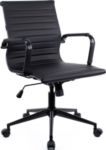 Кресло Everprof Leo Black T Экокожа Черный