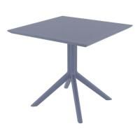 Стол пластиковый Sky Table темно-серый