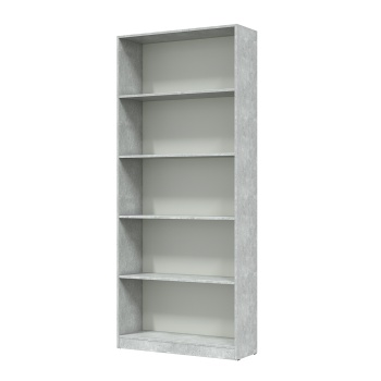 Стеллаж №1-300мм, Метрополитан Грей