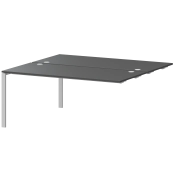 Модуль двойной на 2 рабочих места Арго-М АМБЭ-004.60 Антрацит/Белый