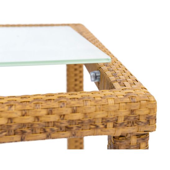 Стол садовый Панама, табак, 120