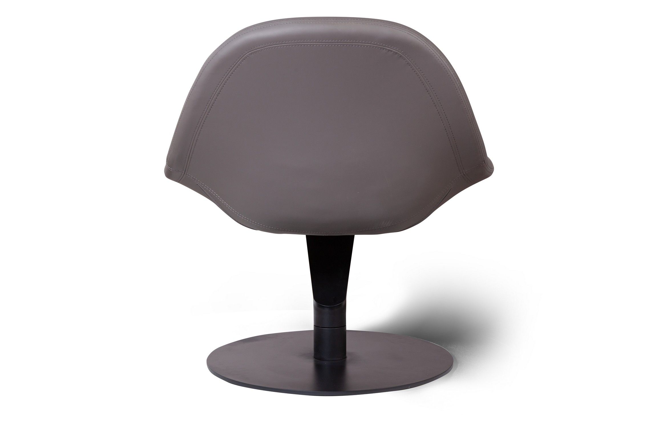 Лаунж кресло Зеро Гравити с механизмом кручения, серый