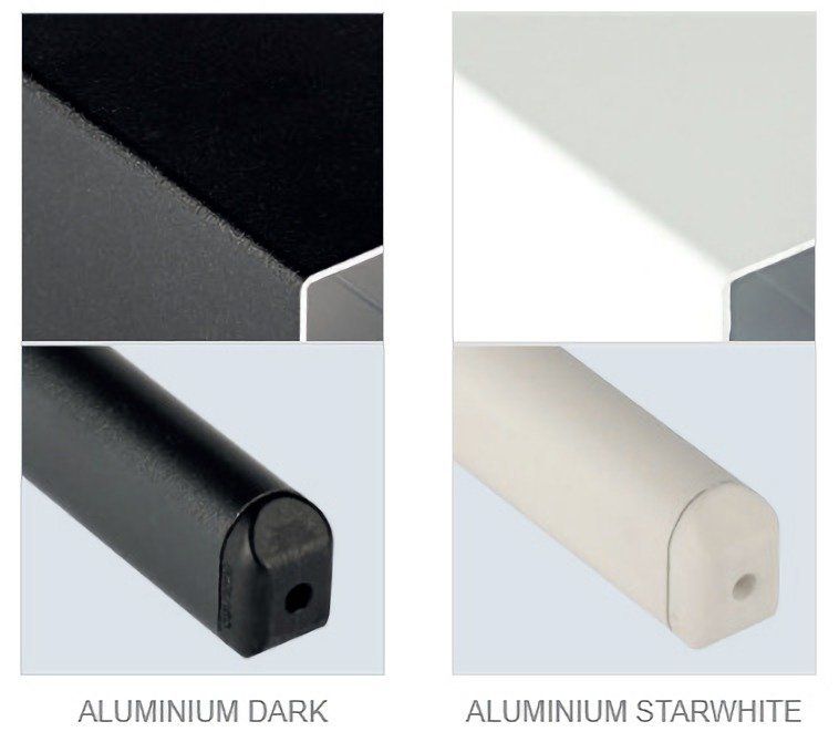 Зонт профессиональный 4х4 м Galileo Maxi Dark антрацит, слоновая кость